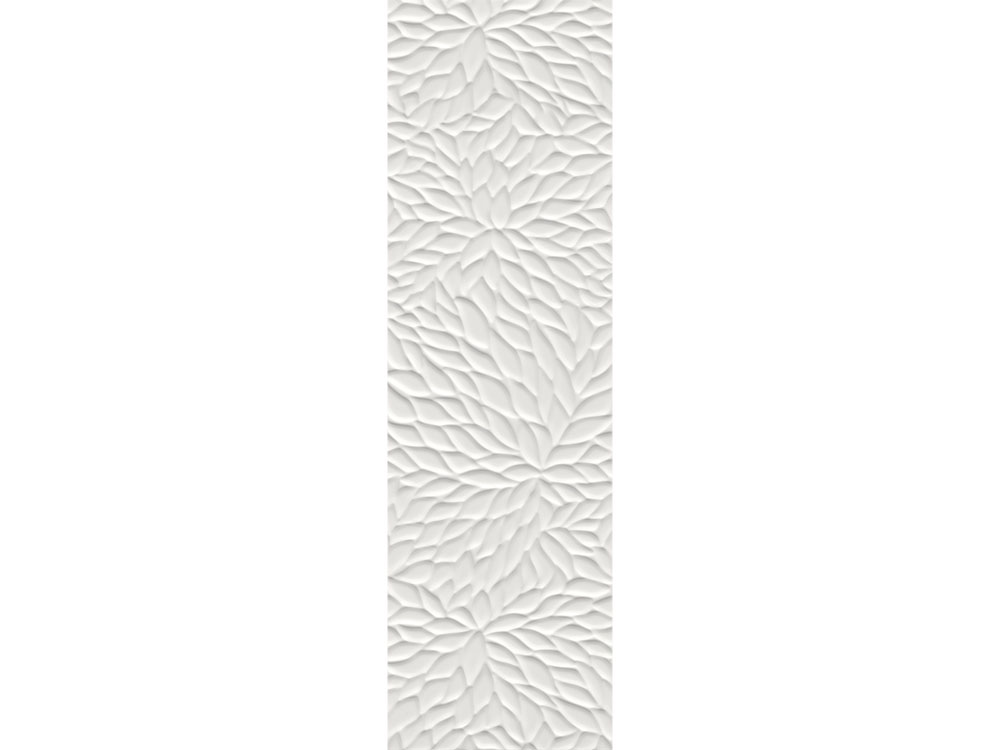 Çanakkale Seramik Rm-6956R Shiro Flower Beyaz Mat Rektifiyeli X 33x110 R Hemen Al