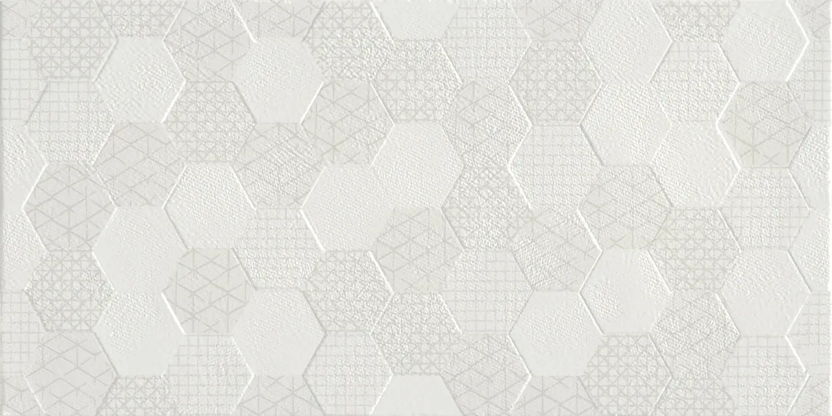Çanakkale Seramik Rm-8297 Grafen Hexagon Beyaz X 30x60 Hemen Al