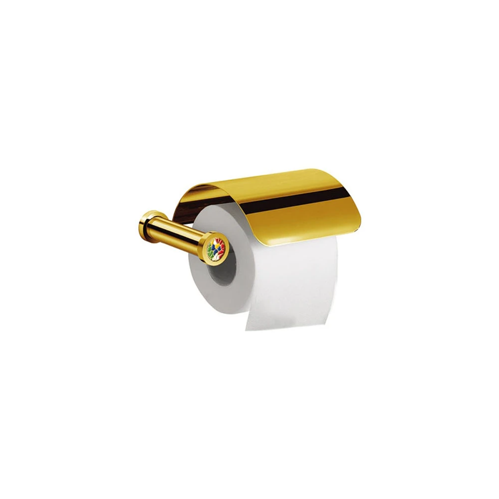 Windisch Gaudi Round Altın-Renkli Tuvalet Kağıtlık Hemen Al