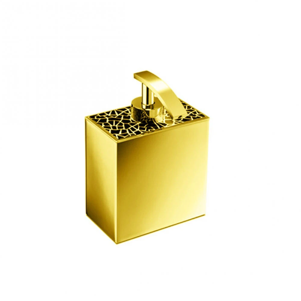 Windisch Gaudi Square Altın-Renkli Tezgah Üstü Sıvı Sabunluk Hemen Al
