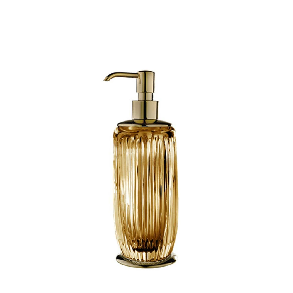 3sc Elegance Amber-Altın Tezgah Üstü Sıvı Sabunluk Hemen Al