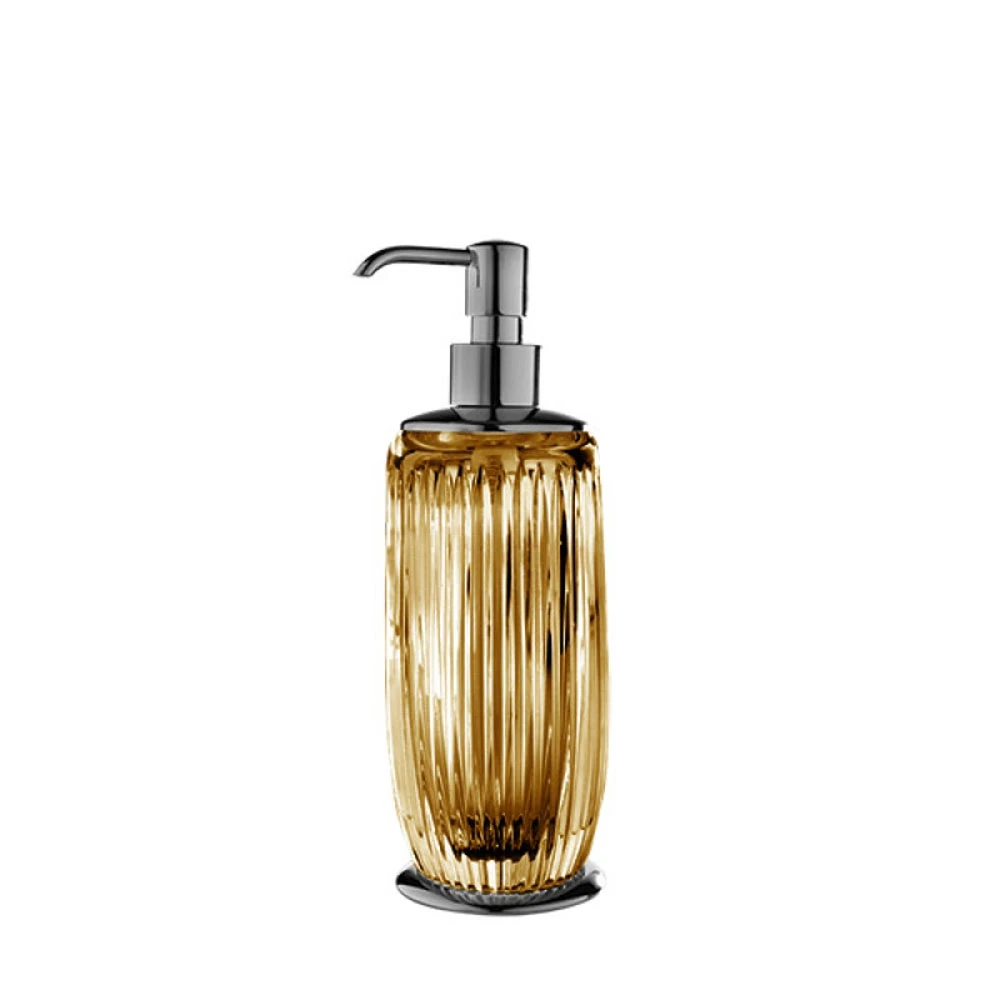 3sc Elegance Amber-Krom Tezgah Üstü Sıvı Sabunluk Hemen Al