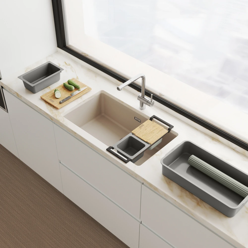 Franke Maris MRG 110-72 Sahara Granit Evye Hemen Al
