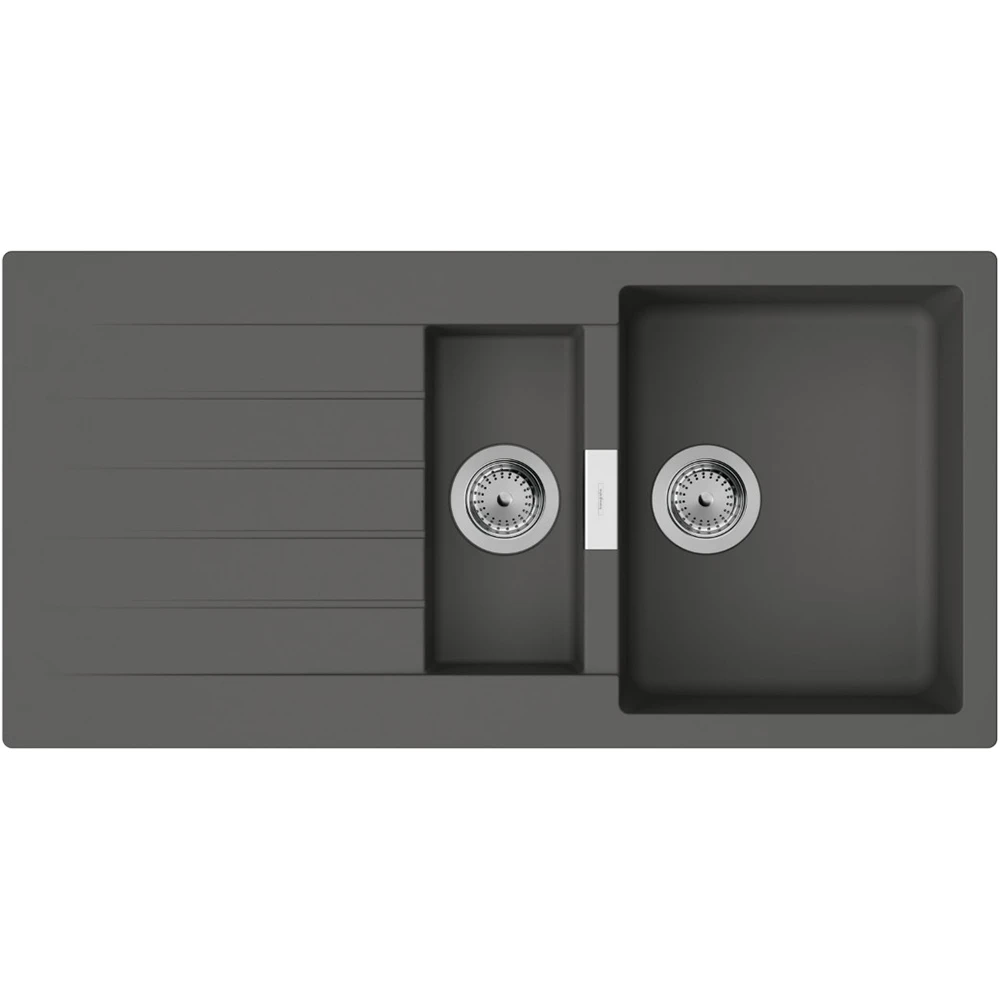 Hansgrohe S52 S520-F530 Taş Gri Ankastre Granit Eviye - 43357290 Hemen Al
