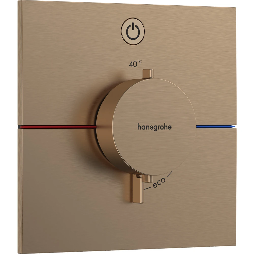 Hansgrohe ShowerSelect Comfort E Mat Bronz 1 Çıkış İçin Ankastre Termostatik Banyo Bataryası 15571140 Hemen Al
