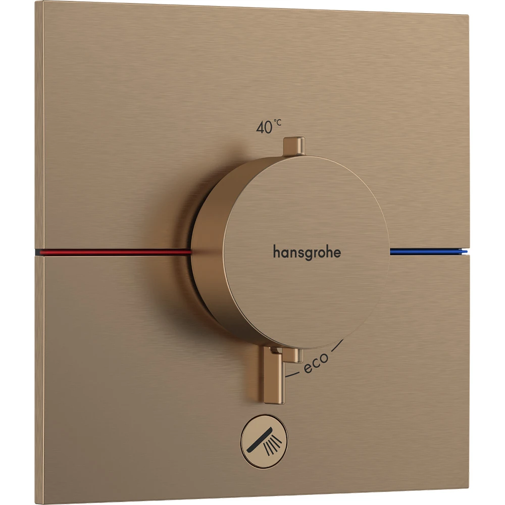 Hansgrohe ShowerSelect Comfort E Mat Bronz Ankastre Termostatik Banyo Bataryası 15575140 Hemen Al