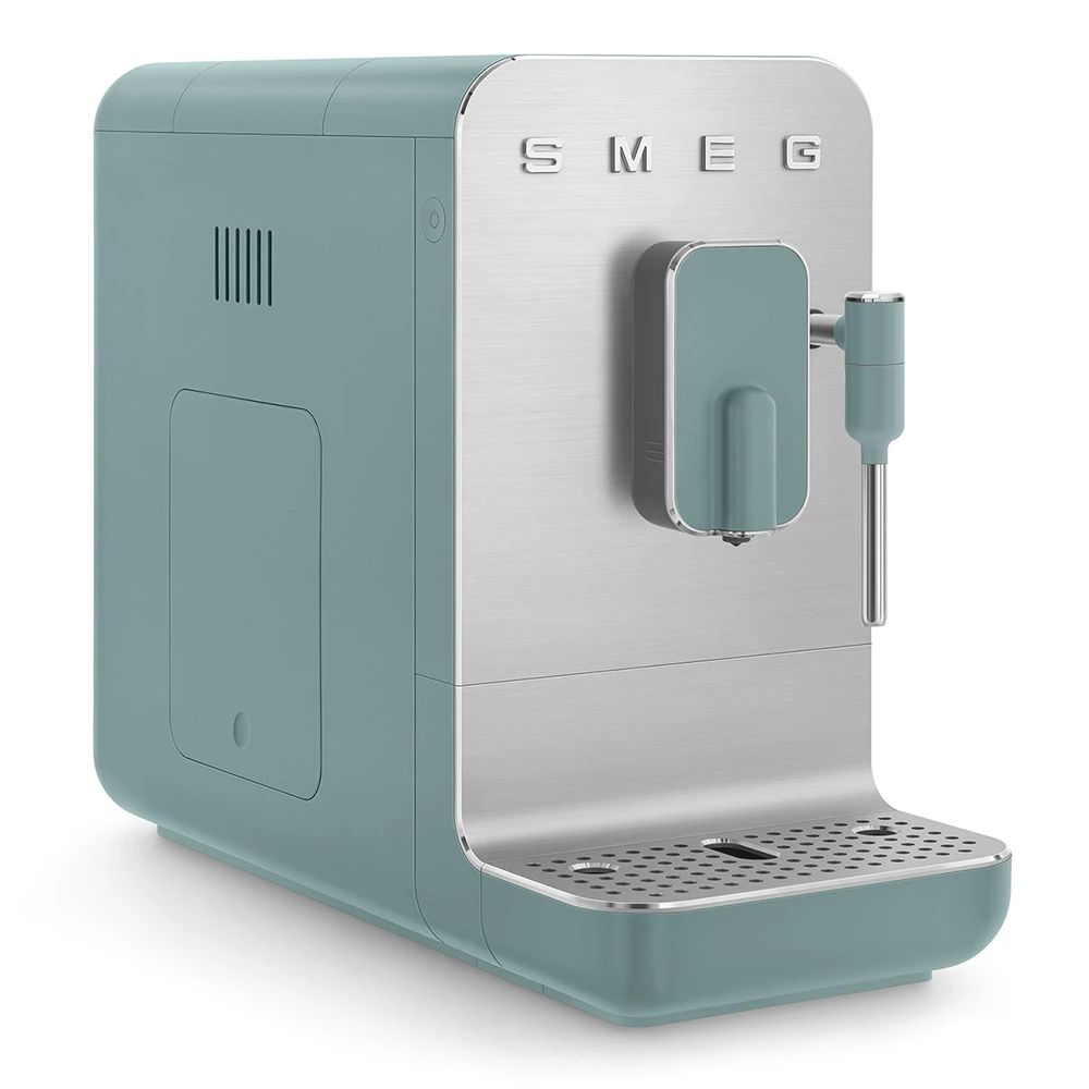 Smeg Mat Zümrüt Yeşili Otomatik Espresso Kahve Makinesi BCC02EGMEU Hemen Al