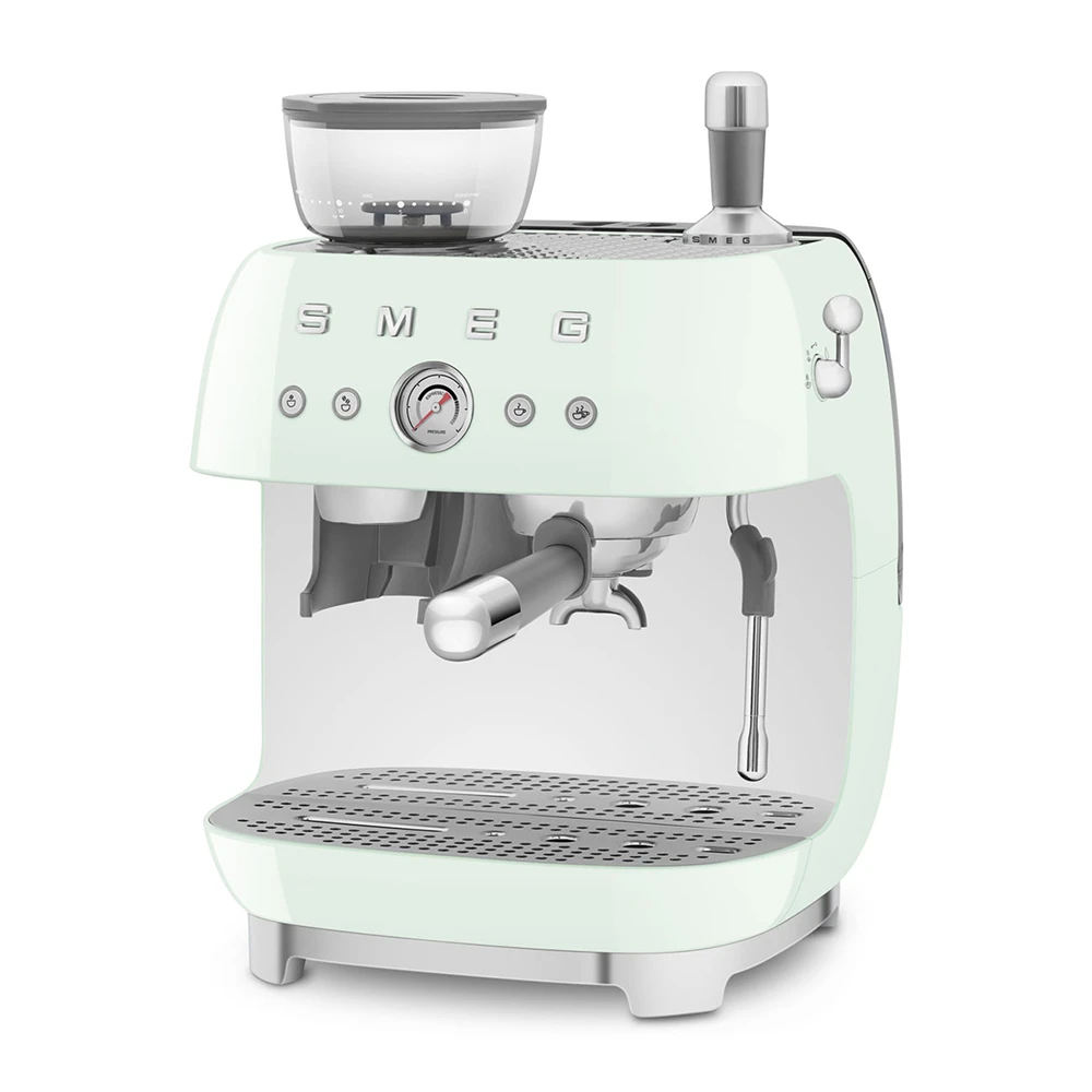 Smeg Pastel Yeşil Öğütücülü Espresso Kahve Makinesi EGF03PGEU Hemen Al