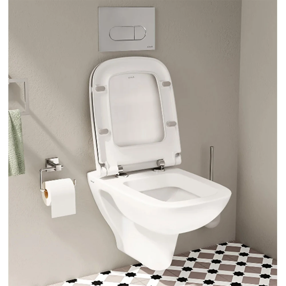 Vitra Q-Line Duvardan Tuvalet Fırçalığı A44999 Hemen Al