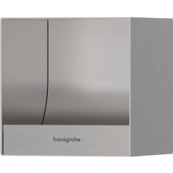 Hansgrohe XtraStoris Original Mat Paslanmaz Çelik Ankastre Tuvalet Kağıtlığı Hemen Al