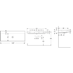 Geberit One 120x48 Cm Lavabo - 505.021.01.4 Hemen Al
