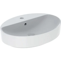 Geberit VariForm 60x45 Cm Oval Çanak Lavabo - 500.772.01.2 Hemen Al