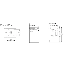 Geberit iCon Light 38x28 Cm Lavabo - 501.831.00.1 Hemen Al