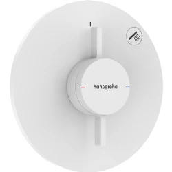 Hansgrohe DuoTurn S 1 Çıkış İçin Satin Beyaz Ankastre Banyo Bataryası 75618700 Hemen Al