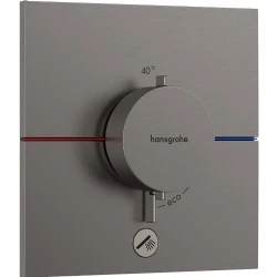 Hansgrohe ShowerSelect Comfort E Mat Siyah Krom Ankastre Termostatik Banyo Bataryası 15575340 Hemen Al