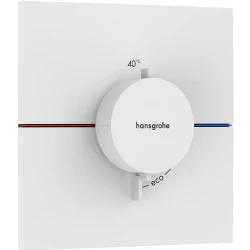 Hansgrohe ShowerSelect Comfort E Satin Beyaz Krom Ankastre Termostatik Banyo Bataryası 15574670 Hemen Al