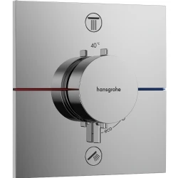 Hansgrohe ShowerSelect Comfort E,2 Çıkış İçin Ankastre Termostatik Banyo Bataryası 15572000 Hemen Al