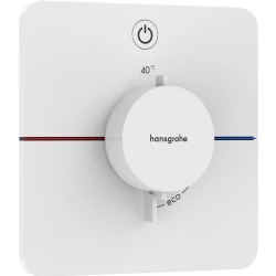 Hansgrohe ShowerSelect Comfort Q Satin Beyaz 1 Çıkış İçin Ankastre Termostatik Banyo Bataryası 15581700 Hemen Al