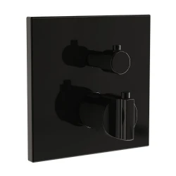 Vitra Suit Parlak Siyah Ankastre Termostatik Banyo Bataryası A4287439 Hemen Al