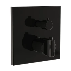 Vitra Suit V-Box Sıva Üstü Parlak Siyah Ankastre Duş Bataryası A4287339 Hemen Al