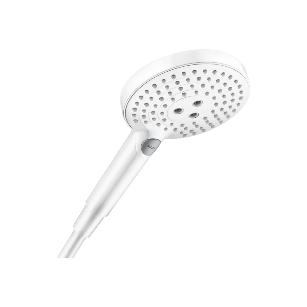 Hansgrohe Raindance Select S Satin Beyaz 120 3 jet El Duşu Hemen Al