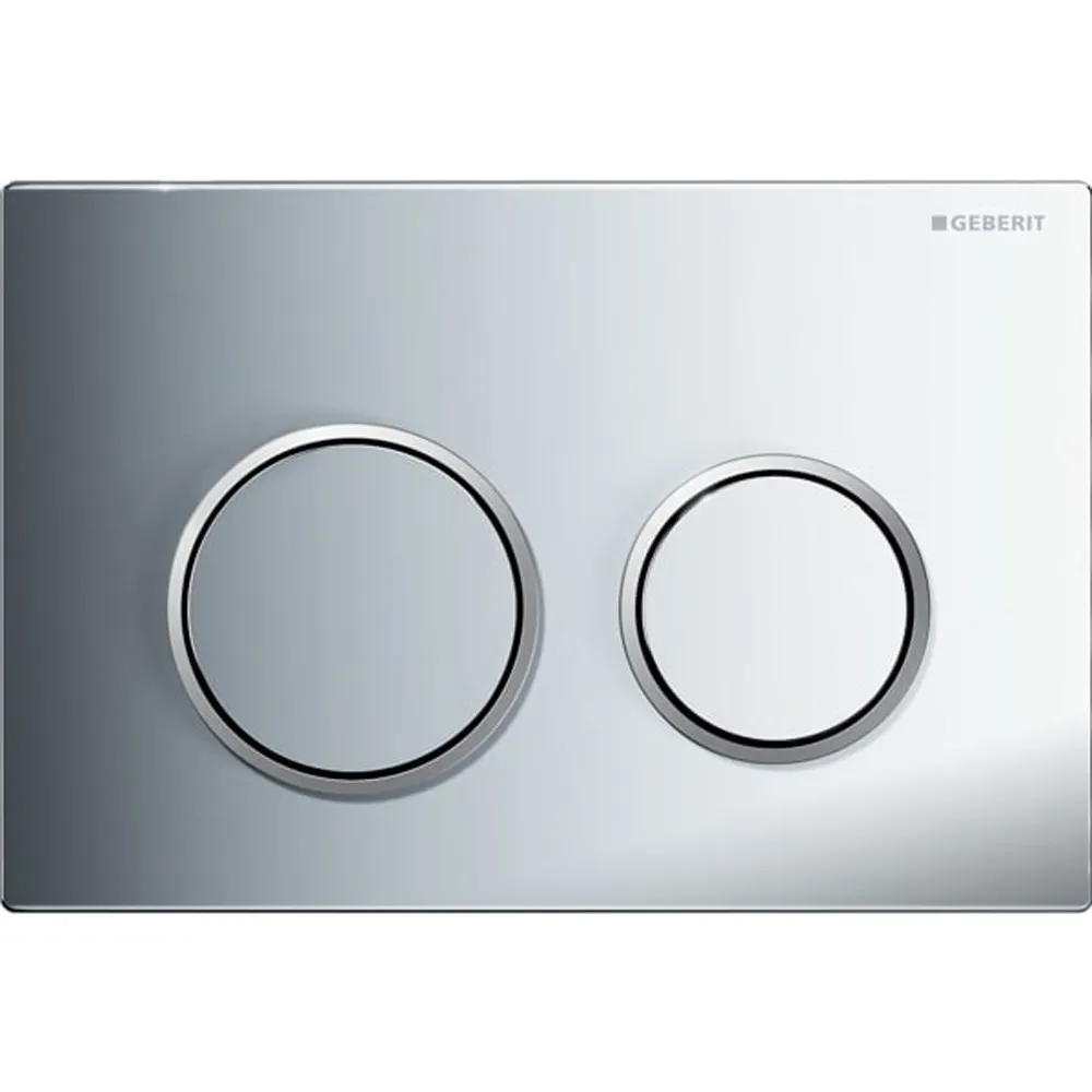 Geberit Kumanda Kapağı Omega20 - Çift Basmalı Parlak/ Mat / Parlak