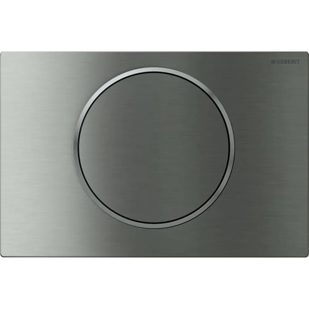 Geberit Kumanda Kapağı Sigma10 - Tek Basmalı Paslanmaz Çelik