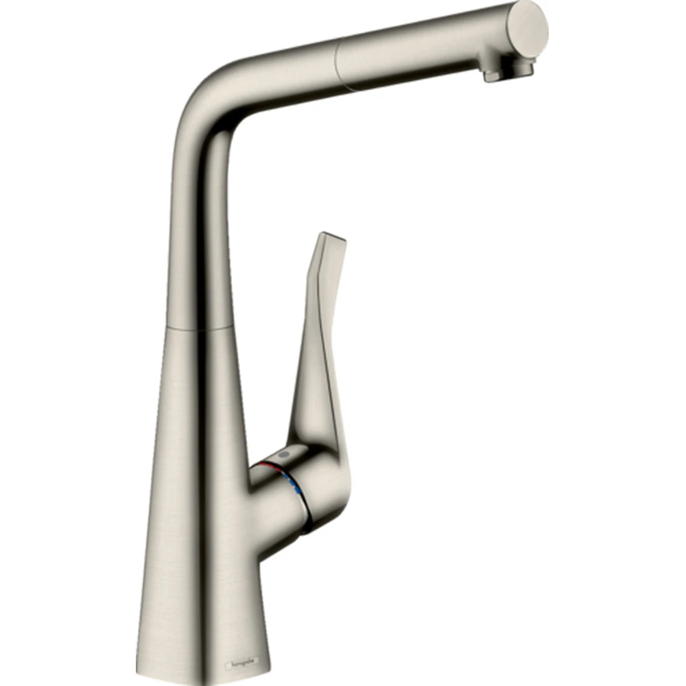 Hansgrohe Metris Paslanmaz Çelik Mutfak Bataryası 14821800 Hemen Al