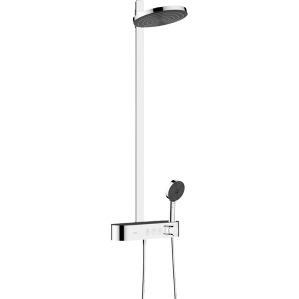 Hansgrohe Pulsify S Showerpipe 260 2 Jet Shower Tablet Select 400 Krom 24241000 Hemen Al