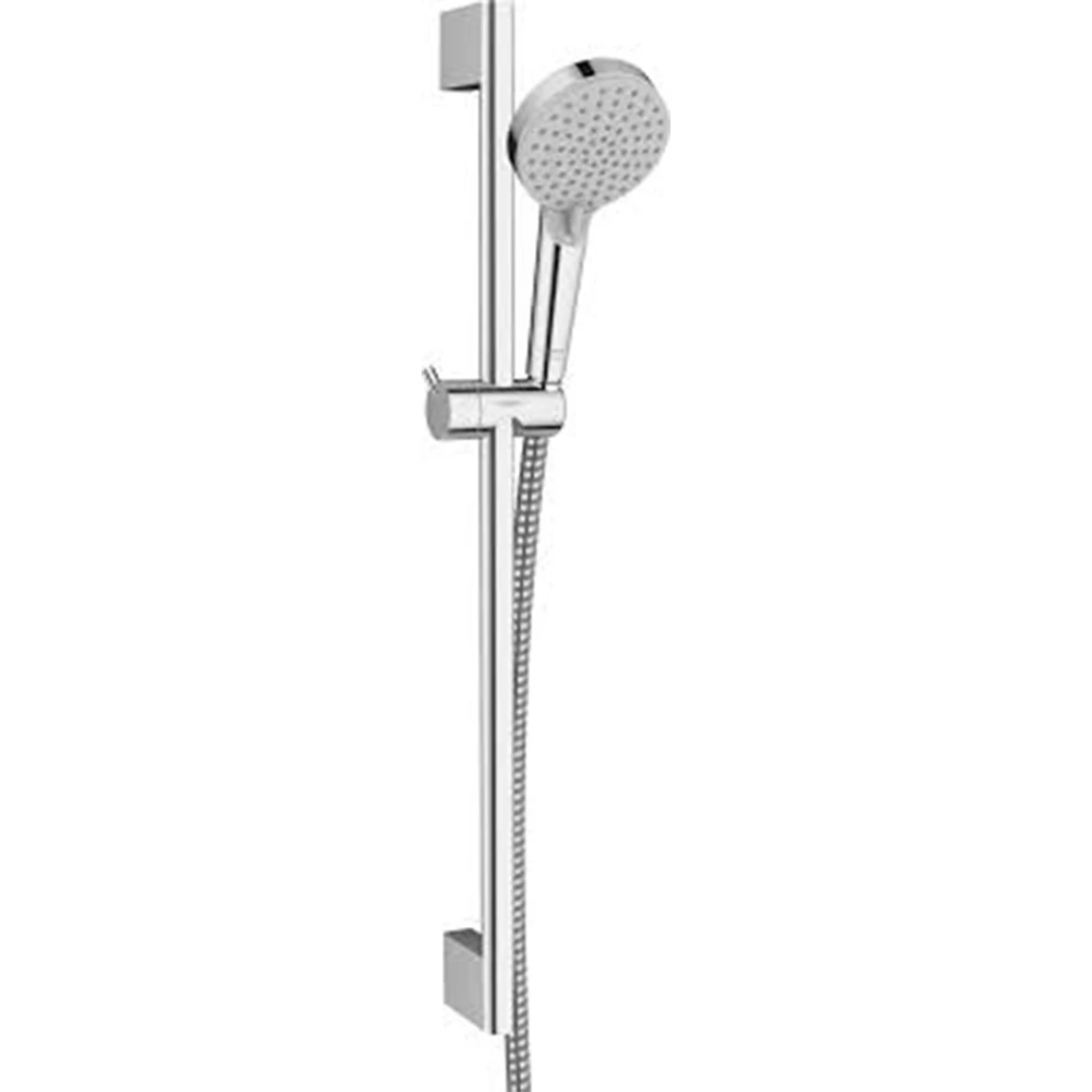 Hansgrohe Vernis Blend Duş seti Vario EcoSmart duş barı S Puro 65 cm Krom Hemen Al