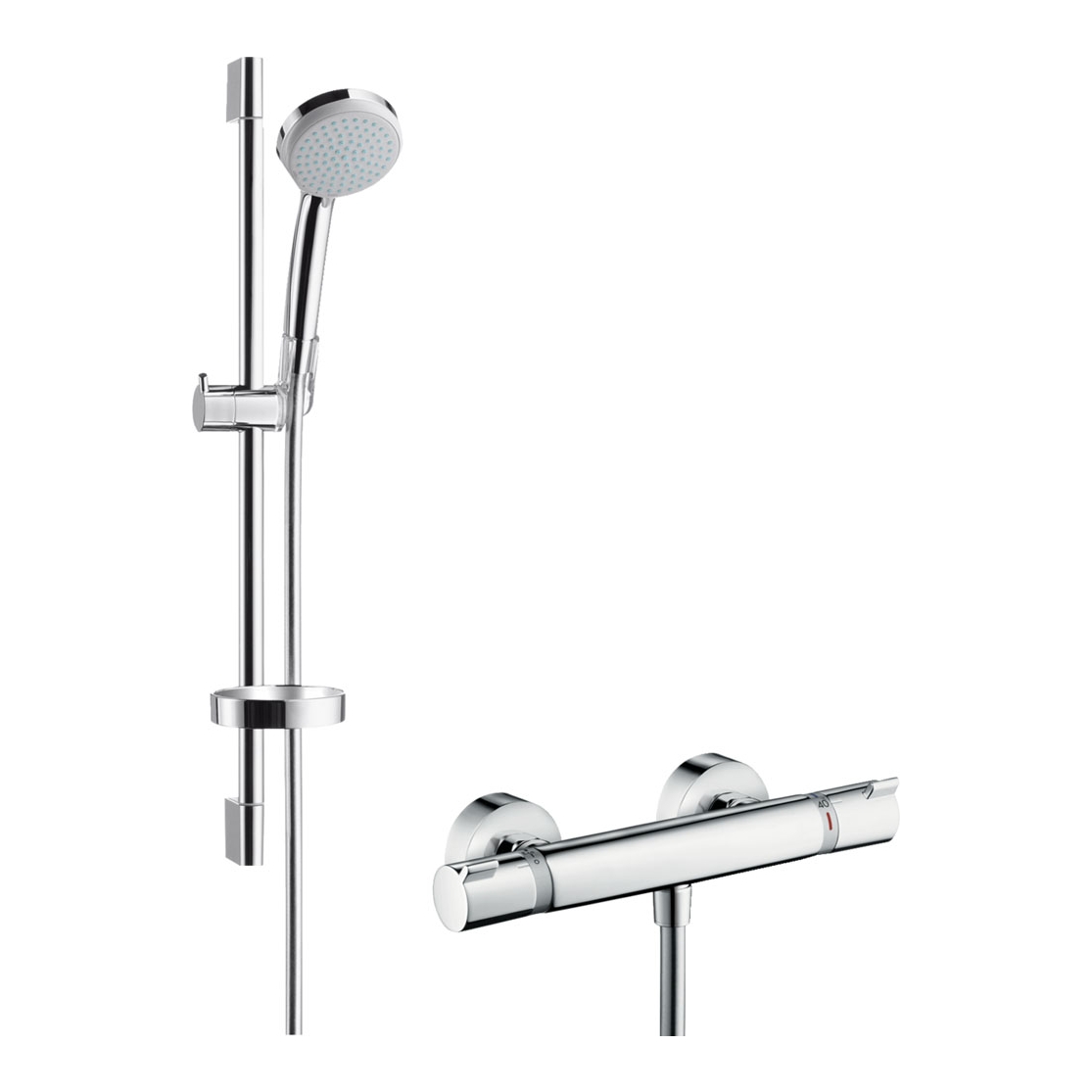 Hansgrohe Croma100 Vario Ecostat Comfort Termostat Batrayalı 65cm Eco Duş Seti Hemen Al