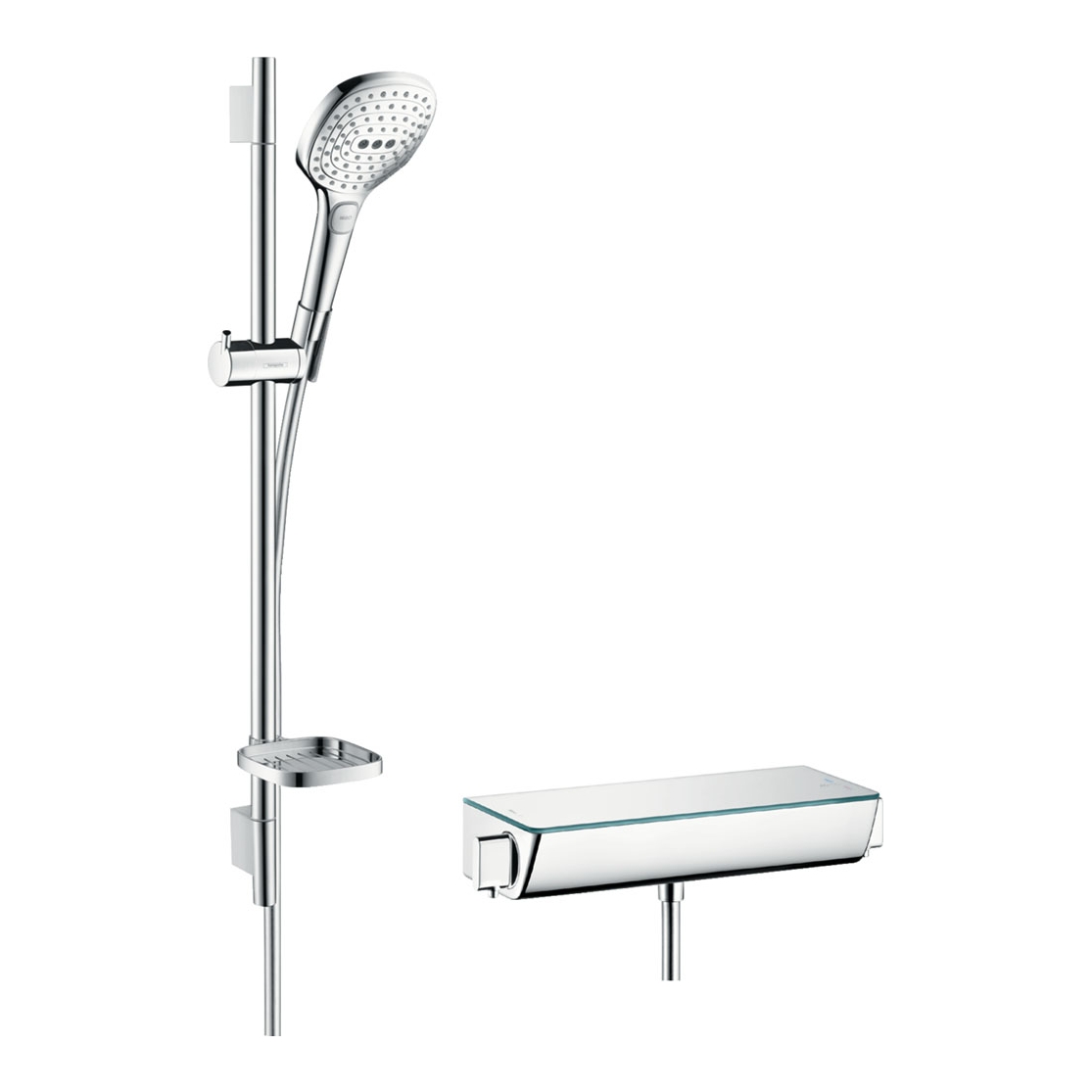 Hansgrohe Raindance Select E TermostatikBataryalı 65cm Duş Seti Hemen Al