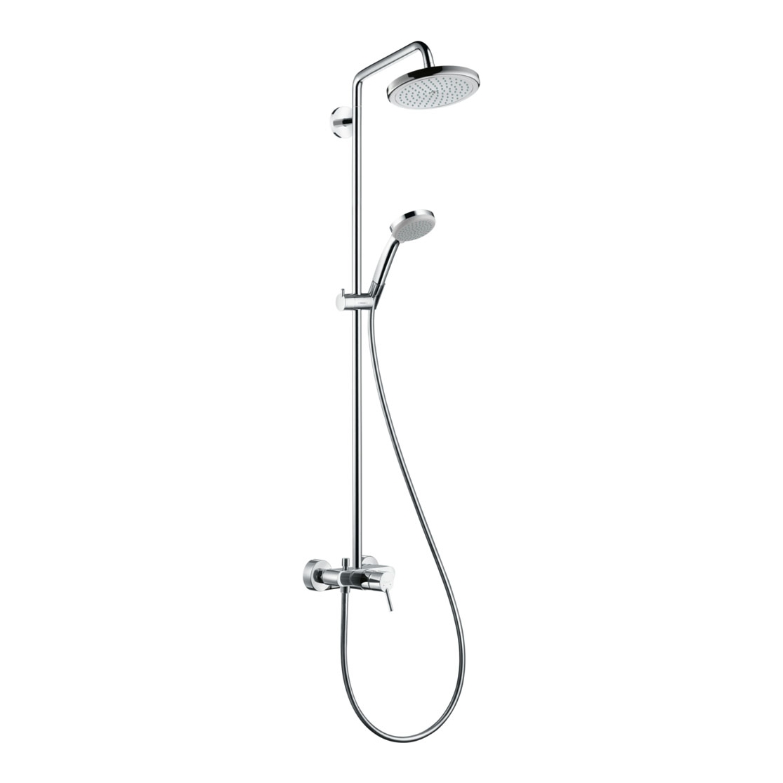HansGrohe Croma 220 1jet Bataryalı Duş Kolonu Hemen Al
