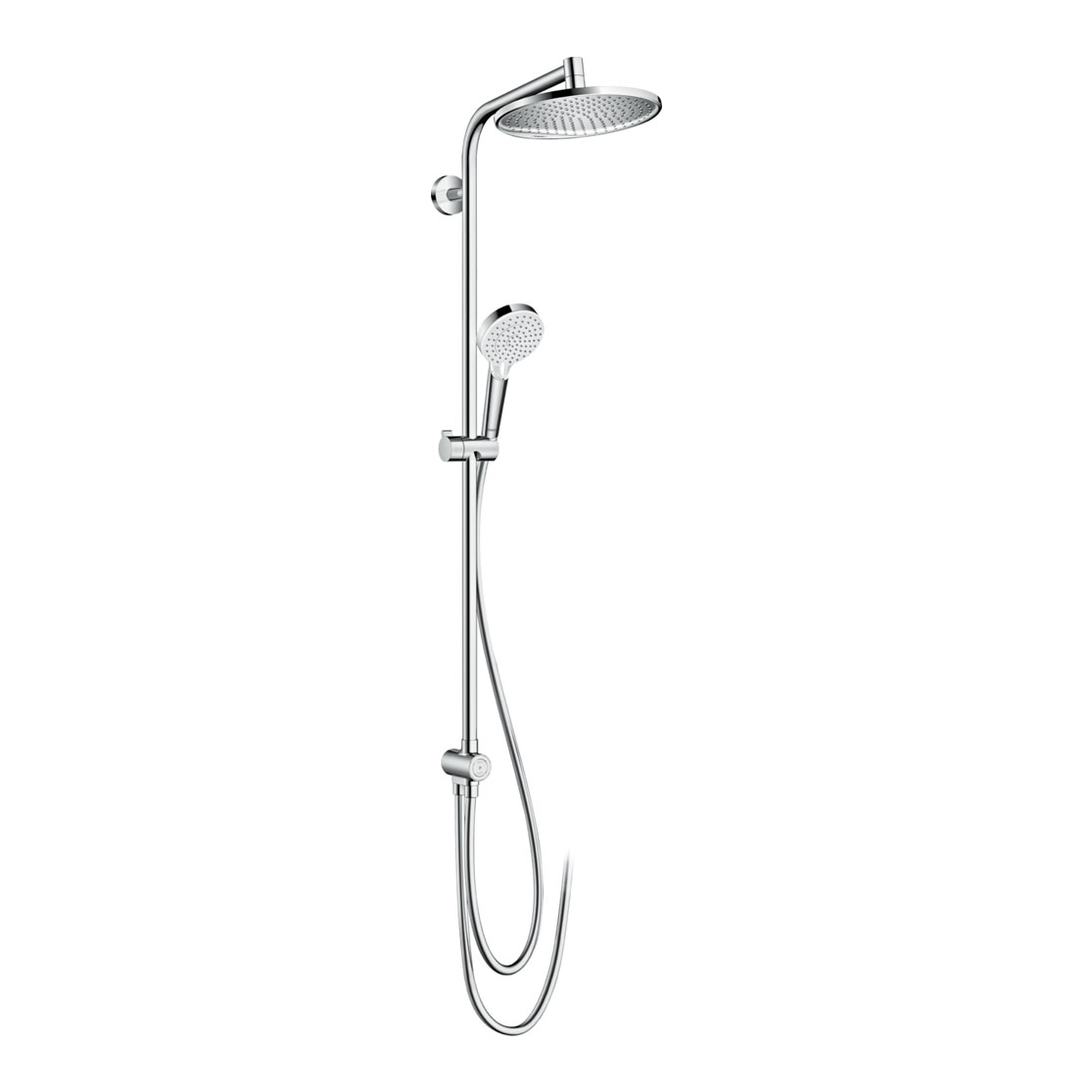 HansGrohe Crometta S240 1jet Reno 24x24cm 9 lt/ dk EcoSmart Duş Kolonu Hemen Al