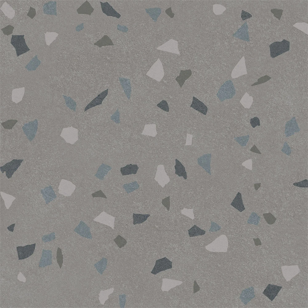 Kalebodur Gs-N8746R Terrazzo Macro Gri Rektifiyeli X 60x60 R Hemen Al