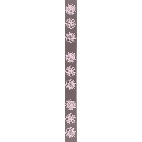 Çanakkale Seramik Der-6522 Kıdy İnce Bordür Pembe 5x60 Hemen Al