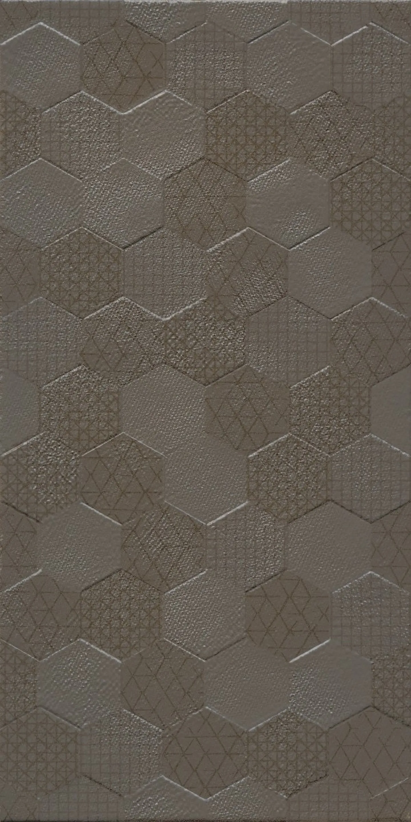 Çanakkale Seramik Rm-8203 Grafen Hexagon Kahve 30x60 Hemen Al