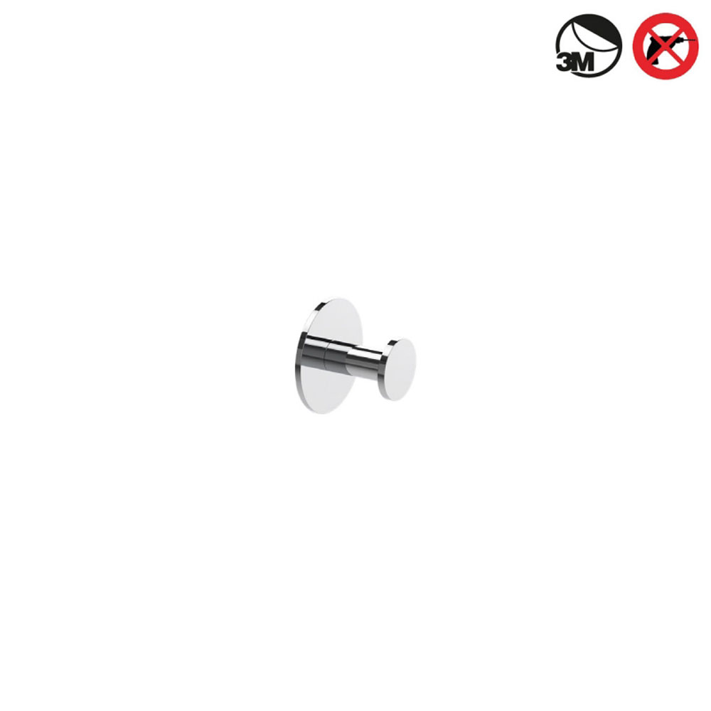 Decor Walther Basic Mat Siyah Yapışkanlı Askı Hemen Al