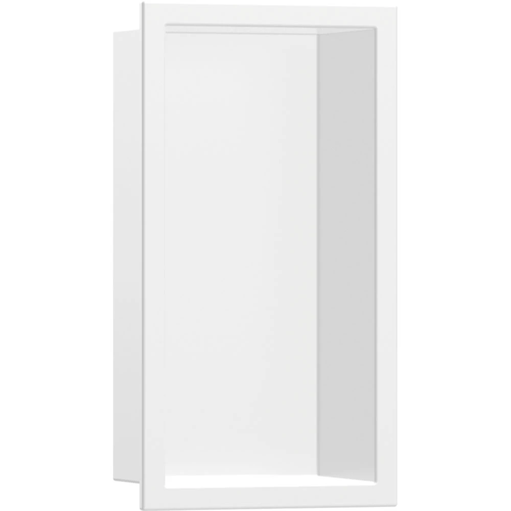Hansgrohe XtraStoris Original 30x15x10 Cm Satin Beyaz Entegre Çerçeveli Duvar Nişi Hemen Al