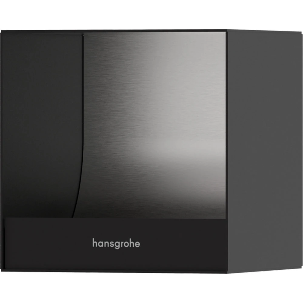 Hansgrohe XtraStoris Original Satin Siyah Ankastre Tuvalet Kağıtlığı Hemen Al