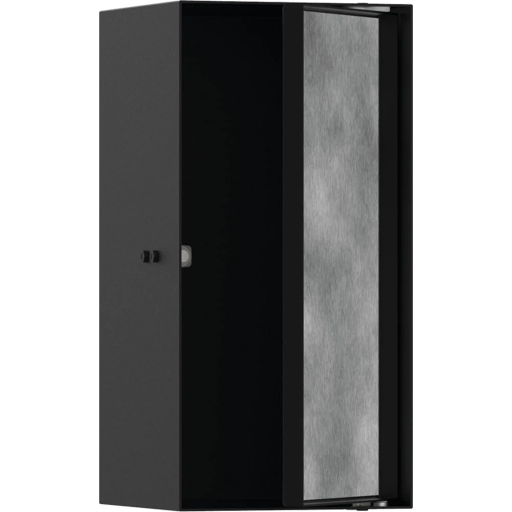 Hansgrohe XtraStoris Rock 30x15x14 Cm Satin Siyah Seramik Kaplanabilir Kapaklı Duvar Nişi Hemen Al