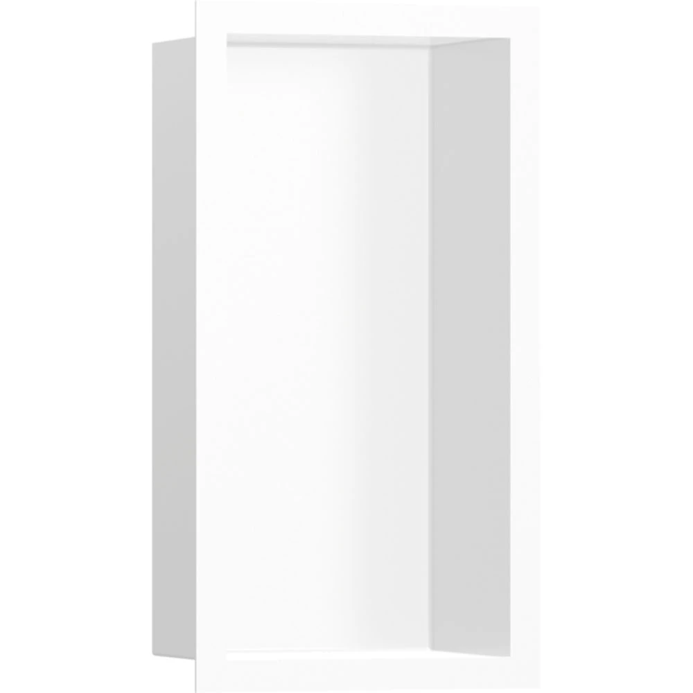 Hansgrohe XtraStoris Individual 30x15x10 Cm Satin Beyaz Çerçeveli Mat Beyaz Duvar Nişi Hemen Al