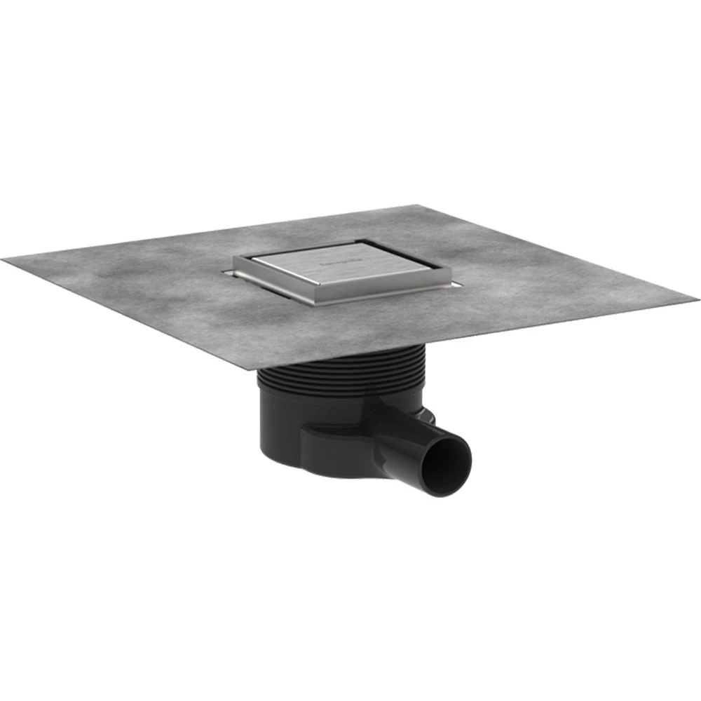 Hansgrohe RainDrain Brilliance 100 Cm Mat Paslanmaz Çelik Duş Kanalı Hemen Al