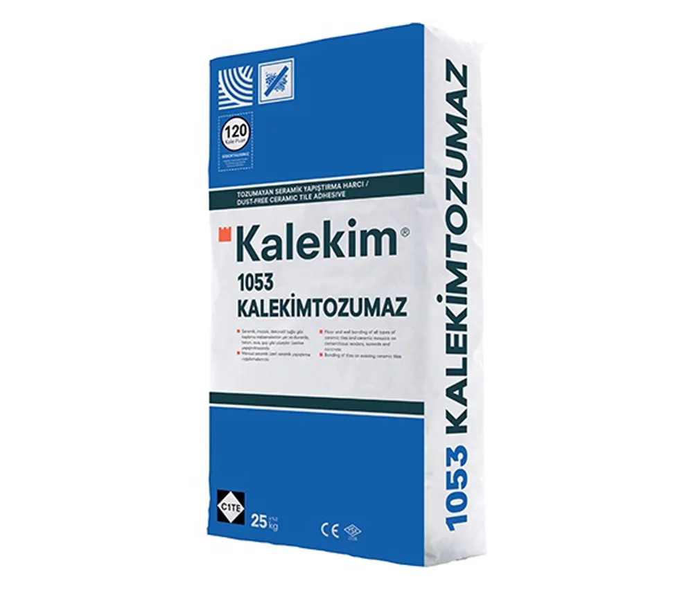 Kalekimtozumaz - Tozumayan Yapıştırma Harcı (Gri) C1TE 1053 Hemen Al