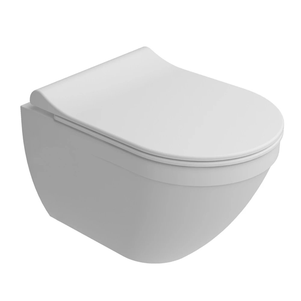 Kale Idea 2.0 Kanalsız Asma Klozet + Ultra Slim Yavaş Kapanan Klozet Kapağı Hemen Al