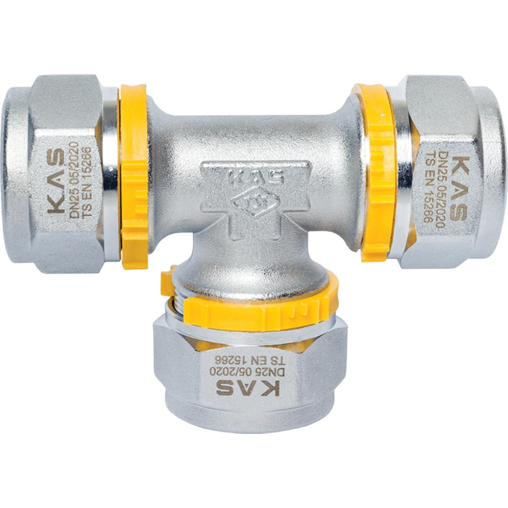 Kas DN 25 x DN 20 x DN 25 TE Bağlantı Rakoru Hemen Al