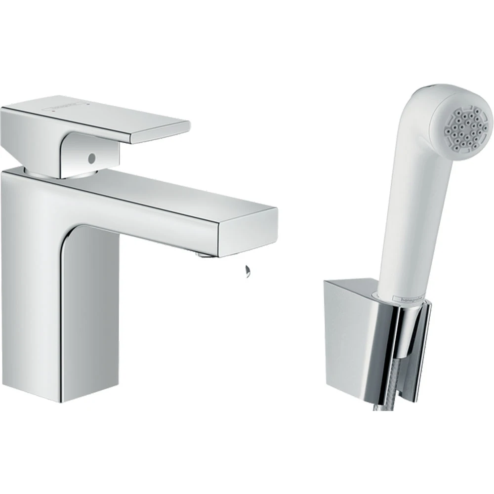 Hansgrohe Vernis Shape 160 Cm Duş Hortumlu El Duşu ve Lavabo Bataryası Hemen Al