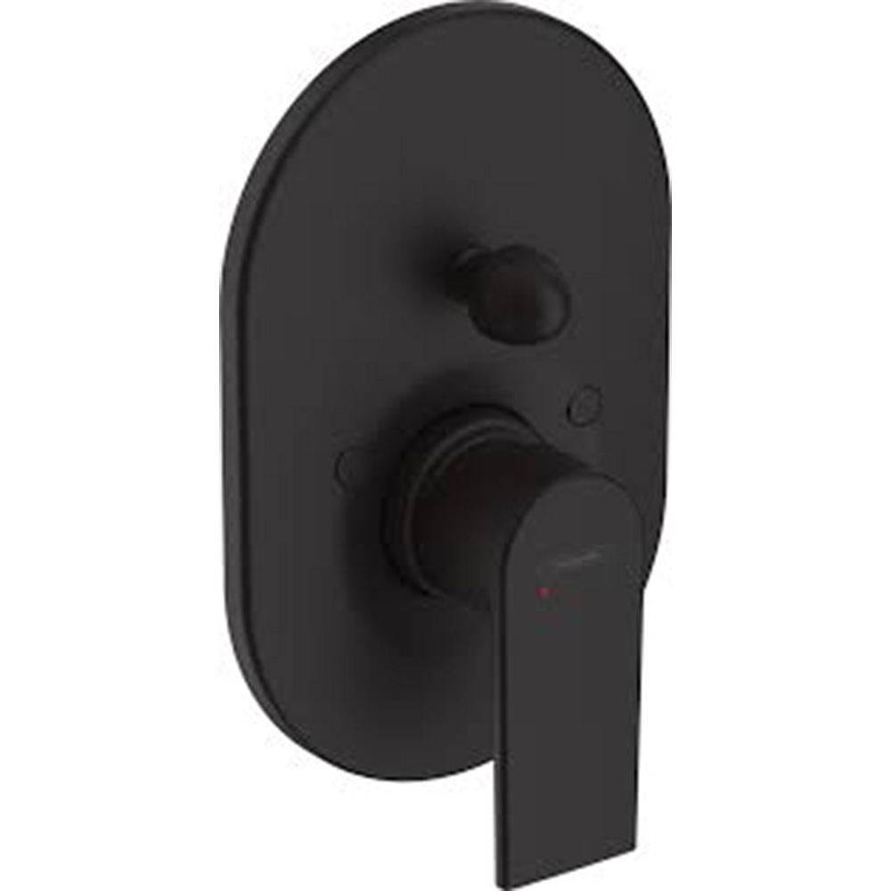 Hansgrohe Vernis Tek Kollu Banyo Bataryası Satin Siyah Hemen Al