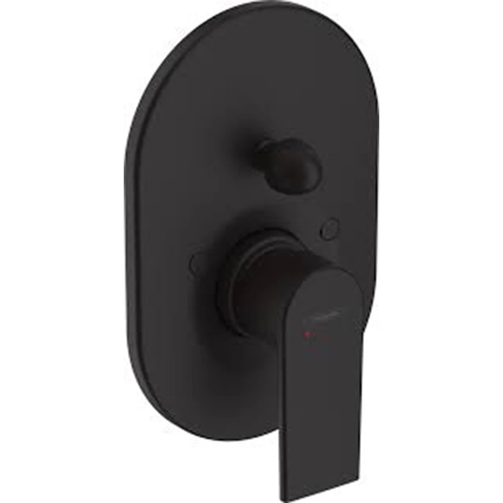 Hansgrohe Vernis Tek Kollu Banyo Bataryası Satin Siyah Hemen Al