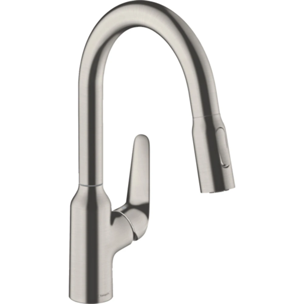 Hansgrohe Focus Tek Kollu Mutfak Bataryası 180 Çekilebilir Sprey Krom 71821800 Hemen Al